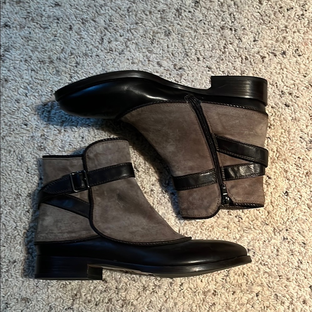 Leather and Suede Boots